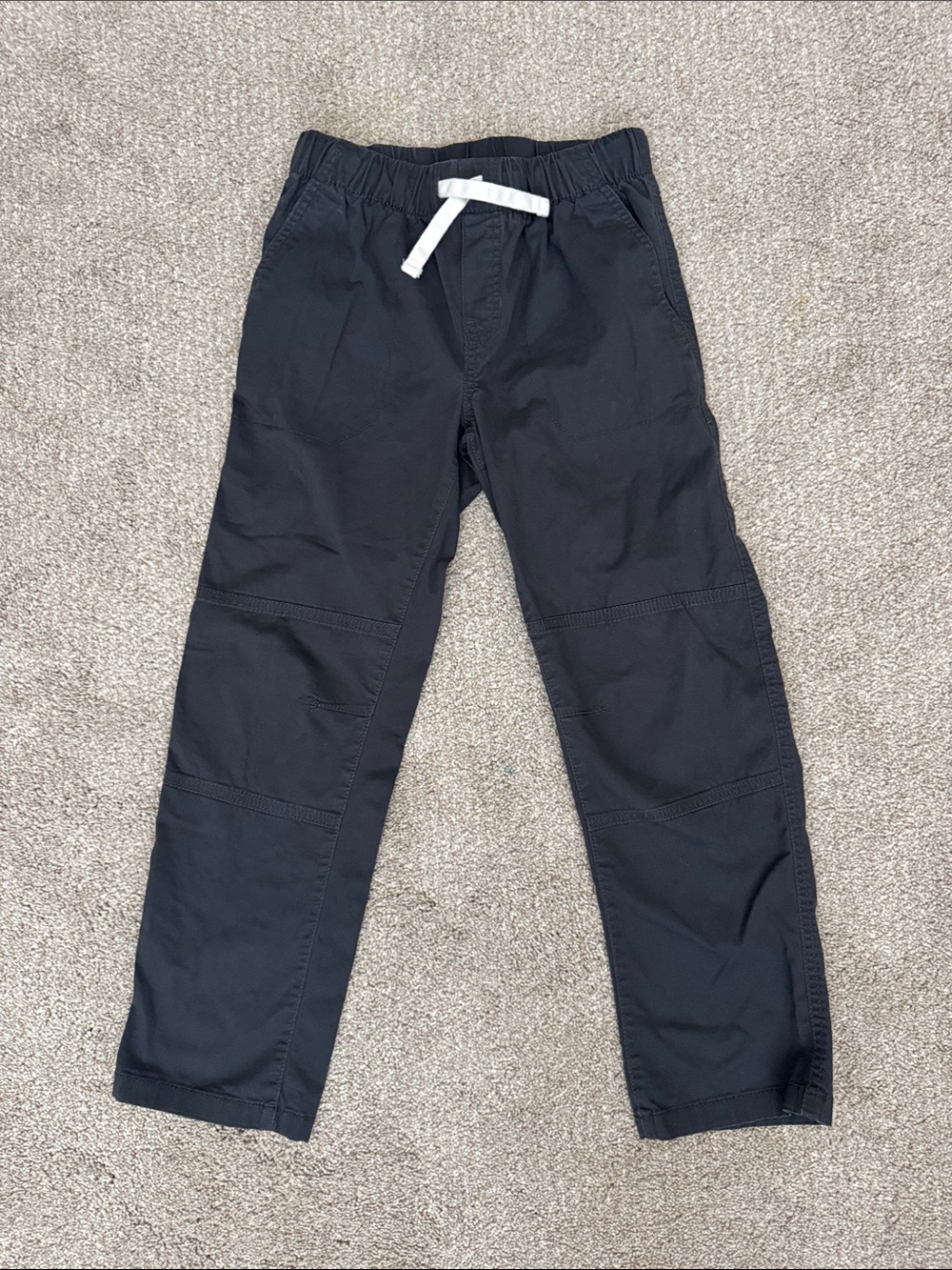 Kids Charcoal Grey Pull-On Stretch Pants